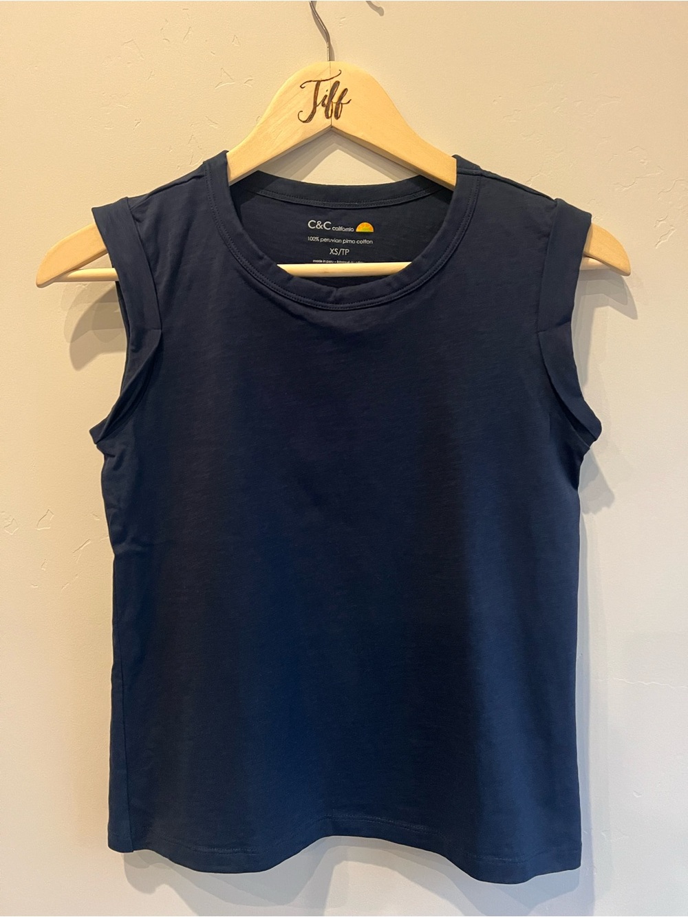 C&C California / Muscle Tank / XS / Navy